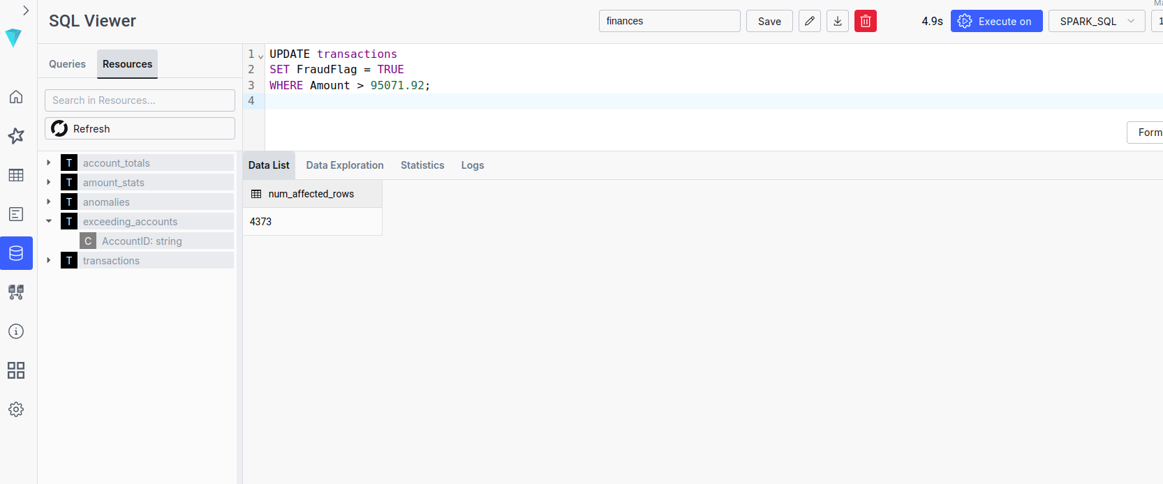 نتائج ILUM SQL