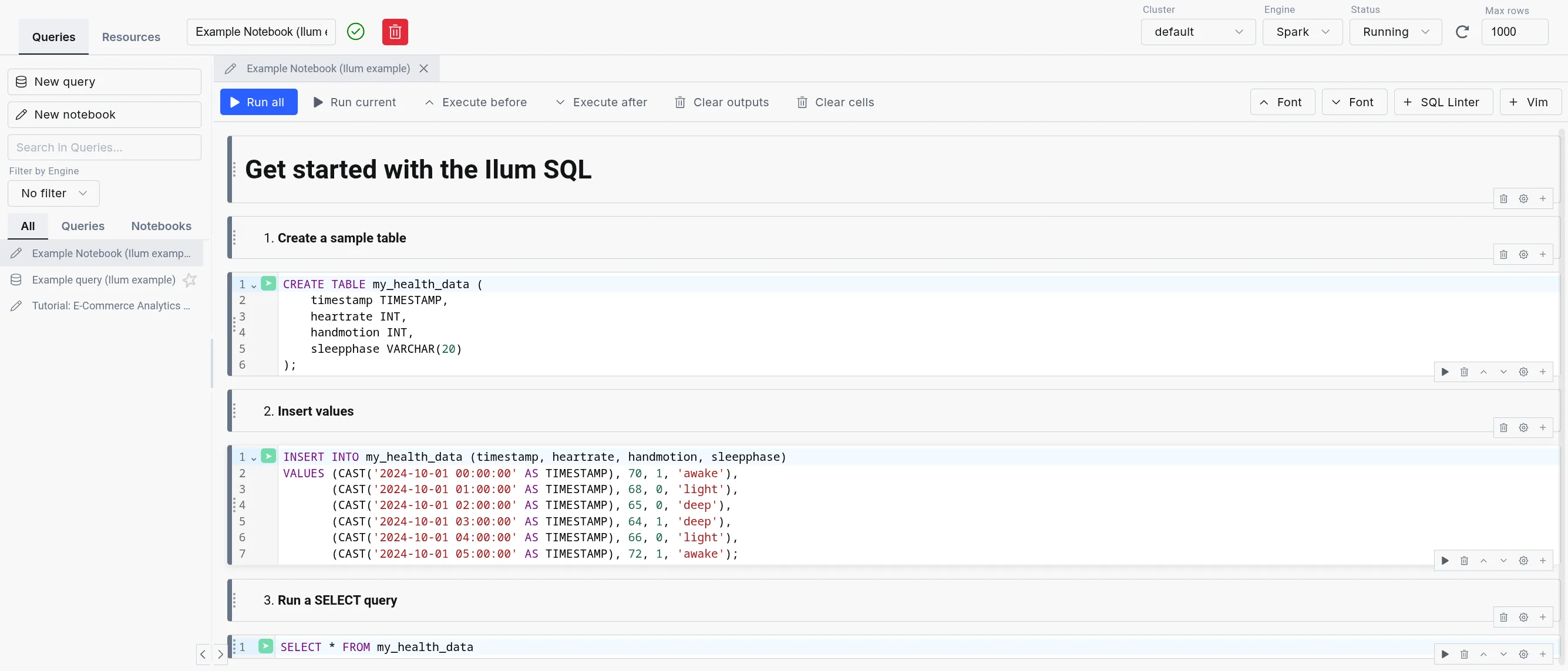 محرر SQL
